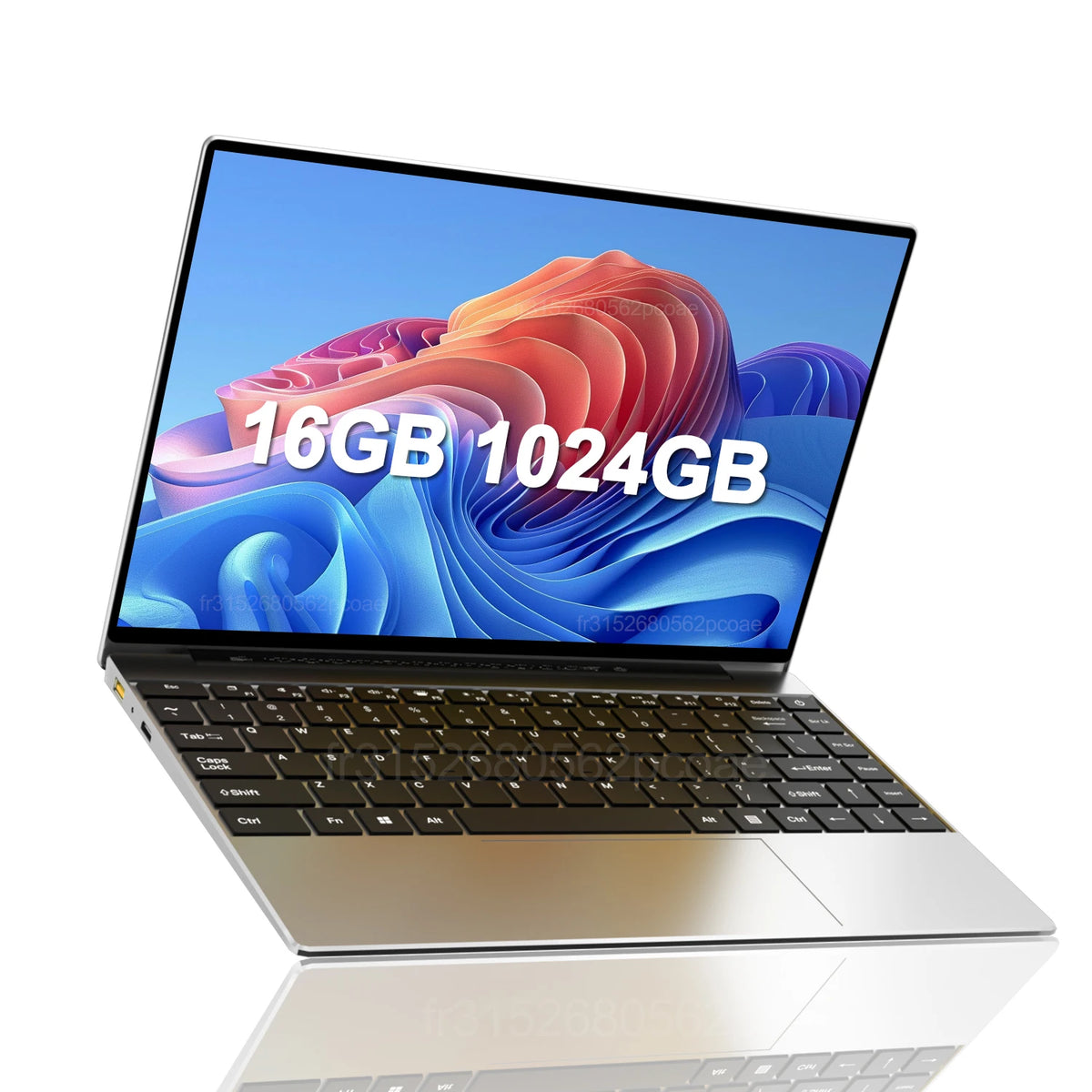 LENO 14.1"Ultra Slim Laptop Windows11 Intel 4405U 16GB 2TB SSD Gamer Notebook 1920*1080 Display Office Study Gaming Computer PC