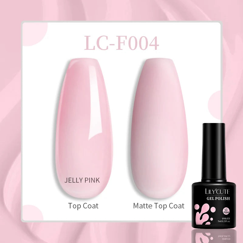 Gel Nail Polish - LILYCUTE UV Gel Varnish 7ML | Soak Off, Long Lasting Colors
