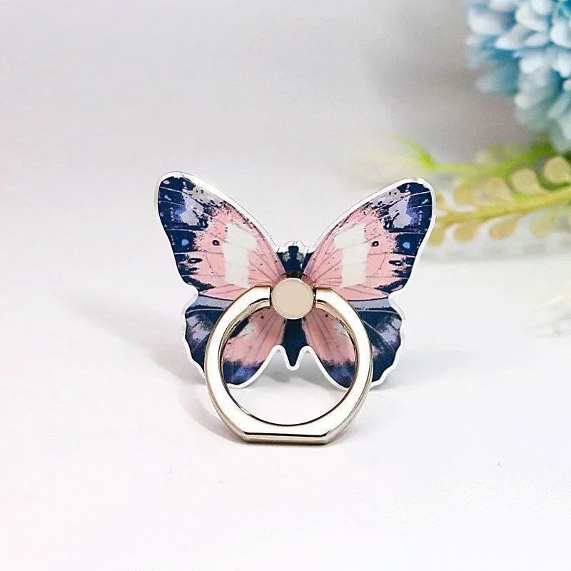 Beautiful Butterfly Phone Holder Suitable Mobile Phone Ring Holder Phone Accessories Stand