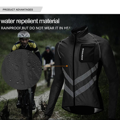 WOSAWE Cycling Jackets Summer Bicycle Jackets Windbreaker Lightweight MTB Sports Windbreaker Outdoor Sunscreen Riding Equipment