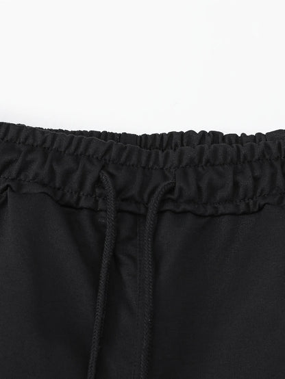Men'S Summer New Loose-Fit Casual Sports Shorts, Gym Shorts with An Elastic Waistband - Adjustable Drawstring for Comfort,