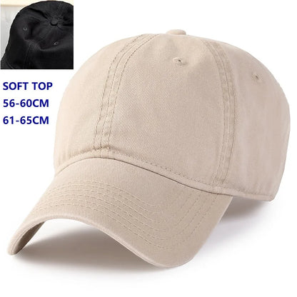 Big Head Man Large Size Mesh Baseball Hats Outdoors Plus Size Sport Caps Dad Oversize Trucker Cap 56-61cm 62-66cm