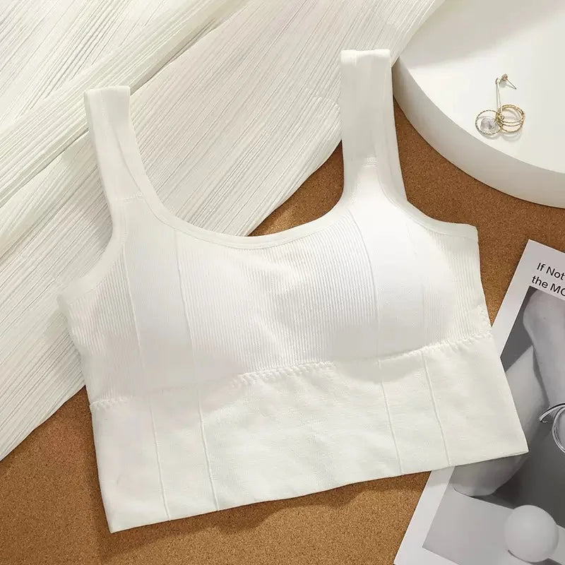 1pcs Women Breathable Sports Bra Female Fitness Top Seamless Yoga Bra Shockproof Crop Top Push Up Sport Bra Lady Gym Workout Top