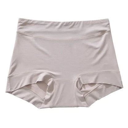 Women's Underwear 60s Modal Fabric Panties for Women High-Rise Female Underwear Briefs Cozy Underpants Plus Size Safety Shorts