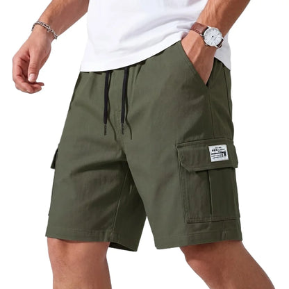 Summer Casual Bermuda Short Pants Sportwear Cargo Knee Pants Jogging Gym Man Multi-Pocket Short Work Pants Tactical Shorts Men