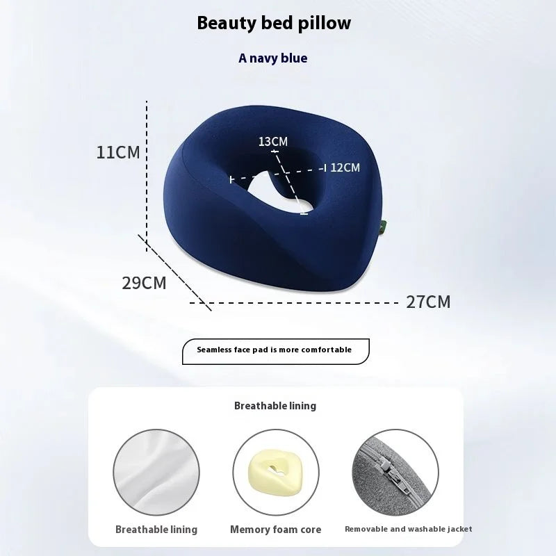 Face Down Pillow | Ergonomic Memory Foam Prone Pillow for Comfortable Massage Rest