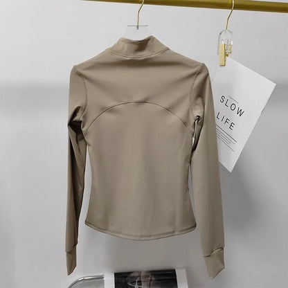 Women's Sports Jacket – Lightweight Running Jacket | Breathable Gym Workout Coat