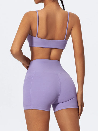 Women Gym Workout Set – Two Piece Activewear with Quick Dry Sportswear & Breathable Bra