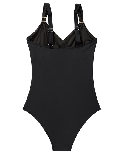 Women's Summer V-neck Swimsuit Slim Bikini One-piece Swimming Suit Bathwear Bathing Suits One Piece Swimsuits Female