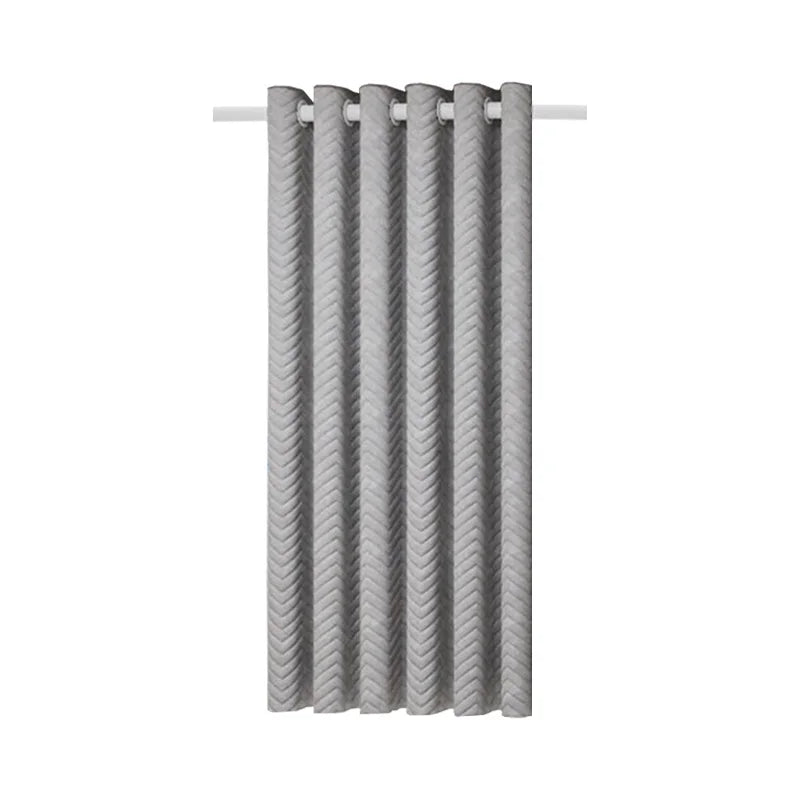 Light Blocking Curtain - Thermal Blackout Curtains for Bay Windows | Heavy Cotton, Double Layer