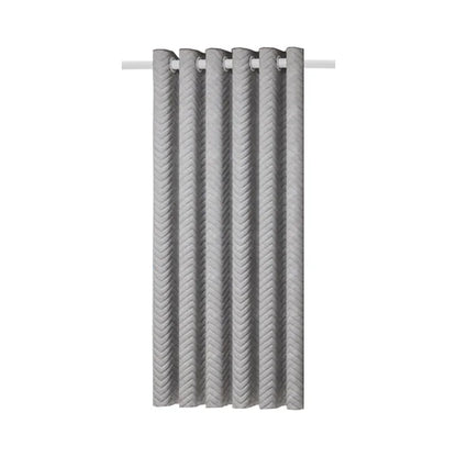 Light Blocking Curtain - Thermal Blackout Curtains for Bay Windows | Heavy Cotton, Double Layer