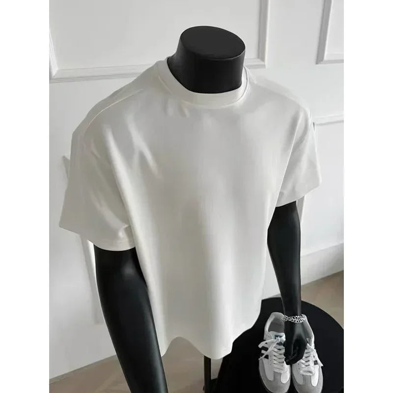 Natural Selection Text Printing Man T-shirts Evolution Graphic T Shirts Fashion Casual Streetwear Harajuku Style Tops Loose Tees