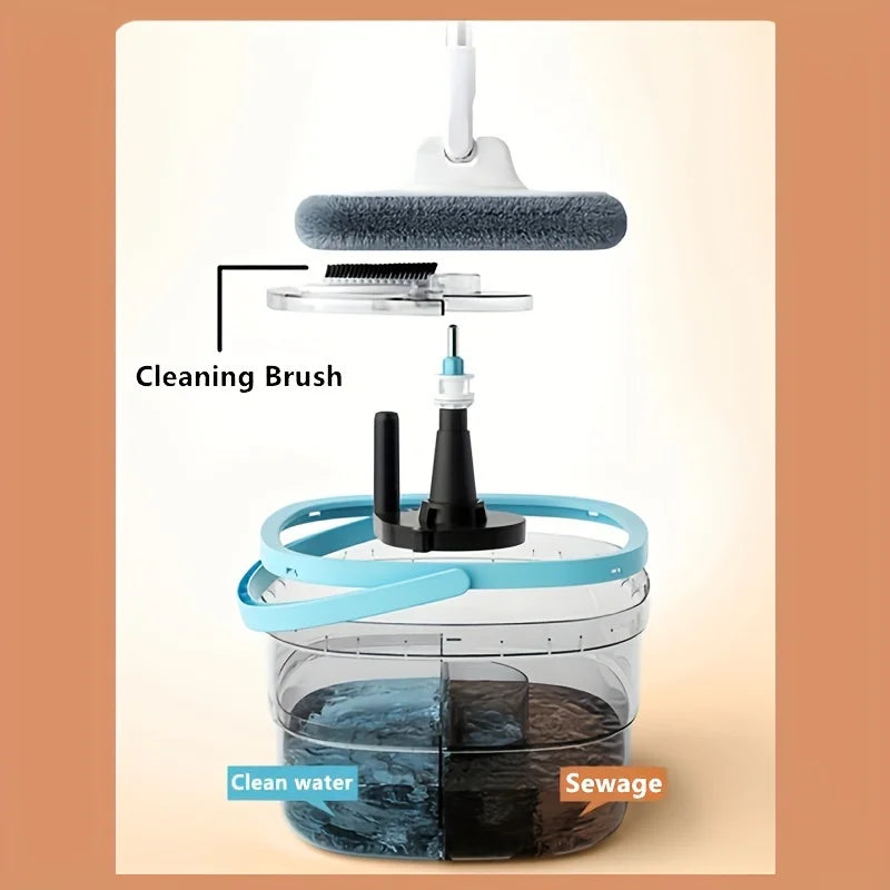 Mop Replacement Cloths - 5pcs Strong Decontamination Cleaning Tools for Flat Mop