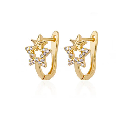 Vintage Starfish Stud Earrings – Stainless Steel Ocean Studs