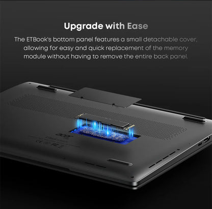 Acer ETBook Gaming Laptop – Intel Core i3, 16GB RAM, 512GB SSD, 14 Inch 2K Screen
