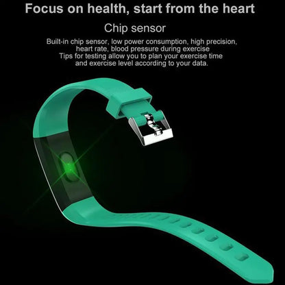 HD Color Screen 115plus Smart Band Heart Rate Health Watch Waterproof Sports Bracelet