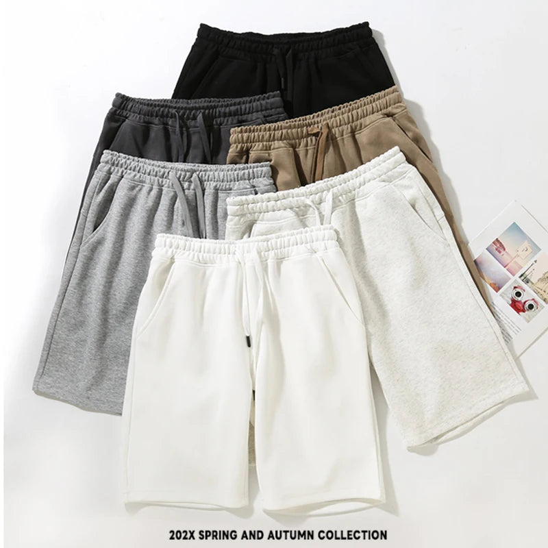 Cotton Capris Shorts – Breathable Sports Shorts for Men | Lightweight Spandex Blend