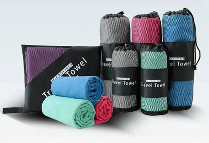 Quick-Drying Sports Towel 40x80CM Blue Grey Green Orange Swimming Gym Fitness Camping Running Beach Washcloth Towels multitool