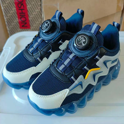 Boys Sport Shoes – Lightweight Tennis Sneakers With Breathable Mesh Upper & EVA Sole