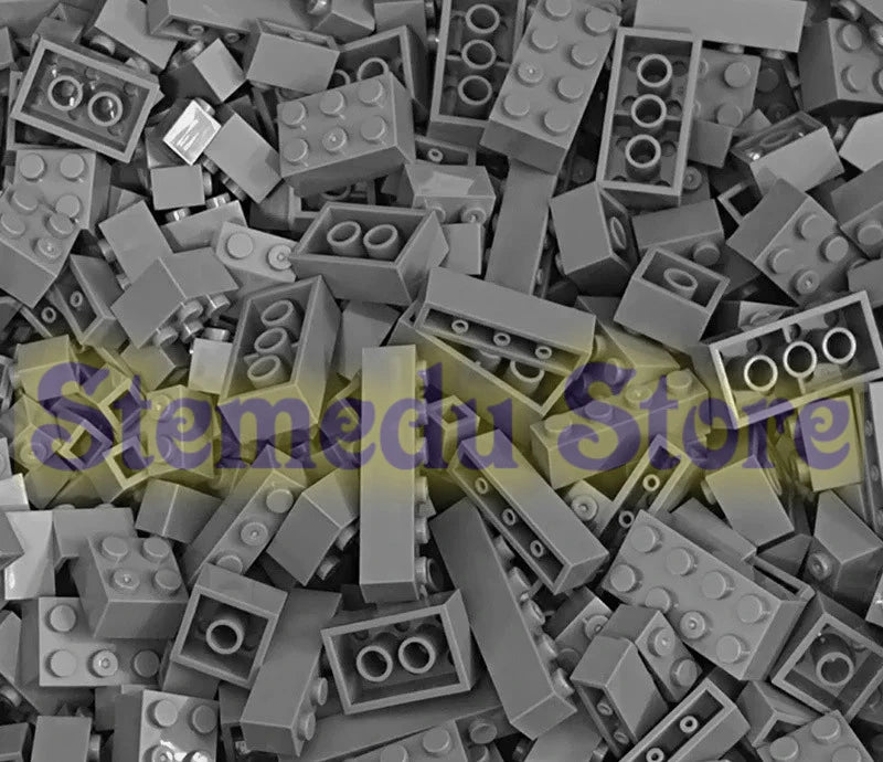 Building Blocks Bulk - Small Building Blocks Color Sorted Bricks Toy Kit Compatible Lego