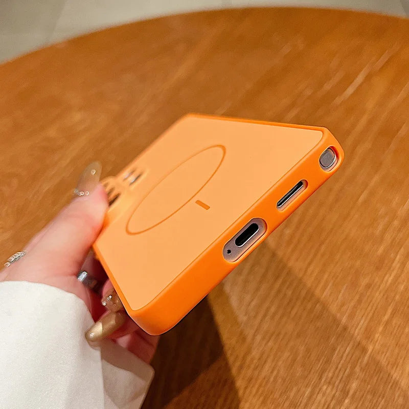 Magnetic TPU Phone Case For Samsung Galaxy S26 S25 S24 S23 S22 Ultra S25 Edge S25 S24 FE A37 A56 A17 A55 A26 5G A36 A35 PC Cover