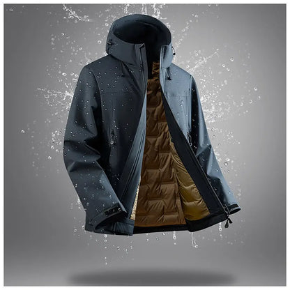 90% White Duck Down Men's Waterproof Windproof Warm Down Jacket 2025 Winter Jacket Casual Thick High-quality Clothing