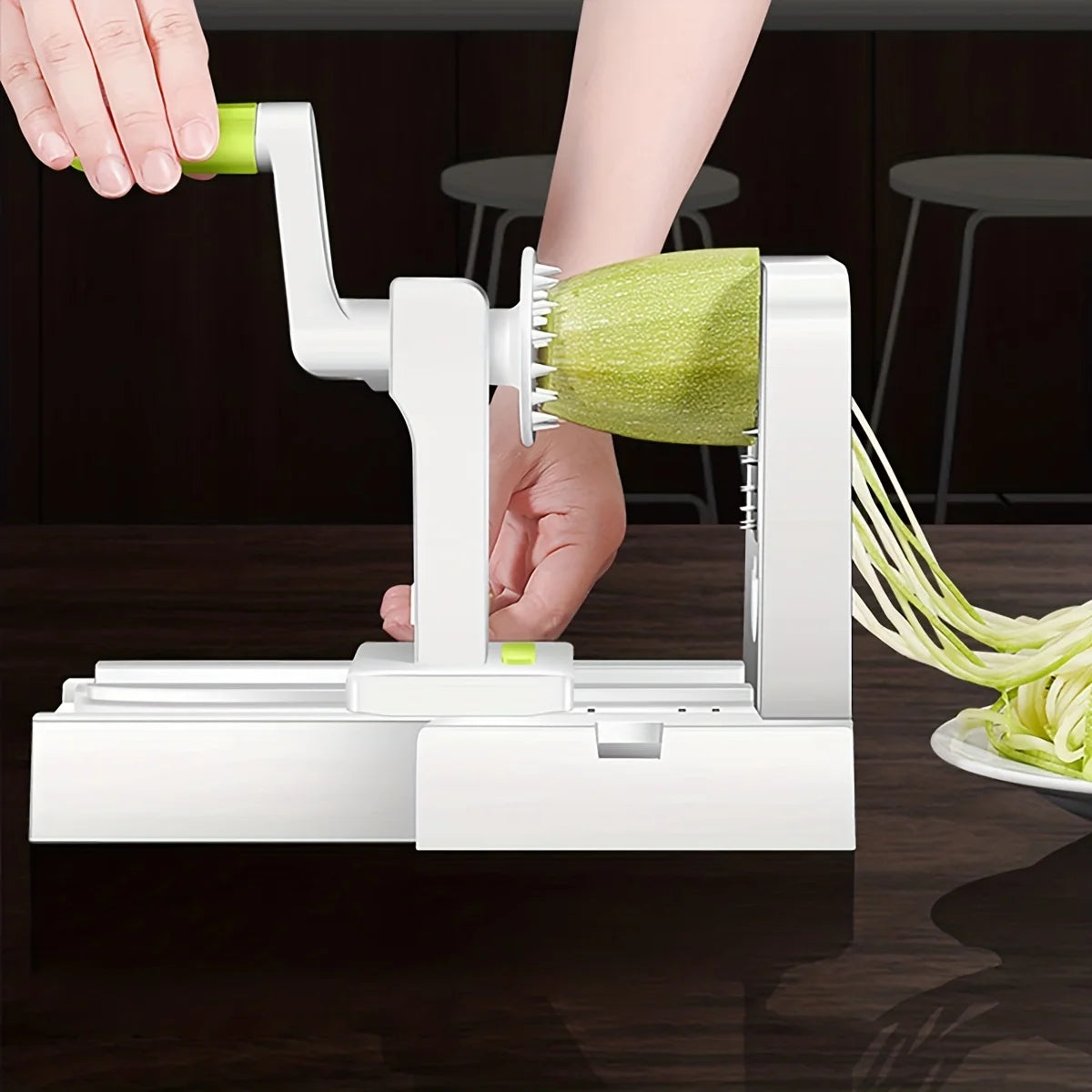 Potato Noodle Maker - Stainless Steel Vegetable Spiralizer | Multifunction Vegetable Slicer