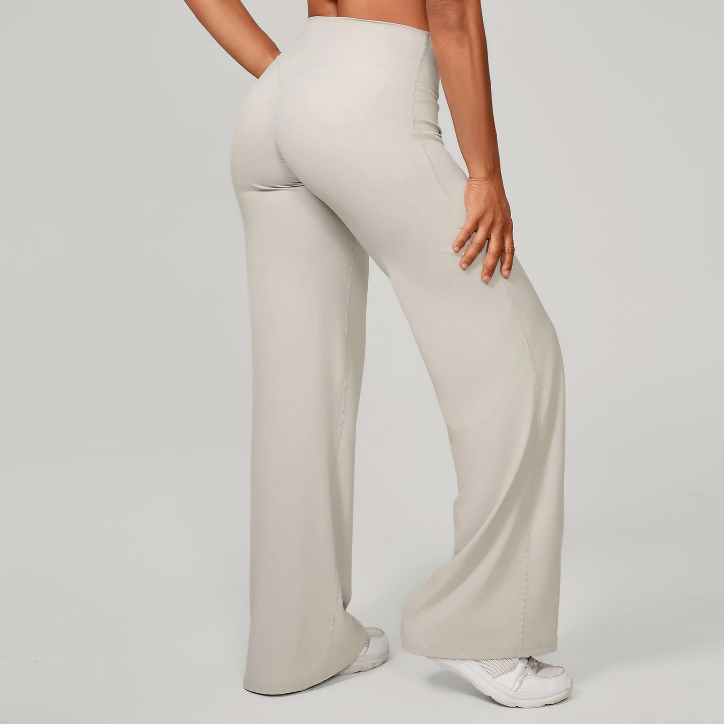 Women Yoga Pants – Soft Stretchy Fabric Full Length Leggings With Elastic Waist