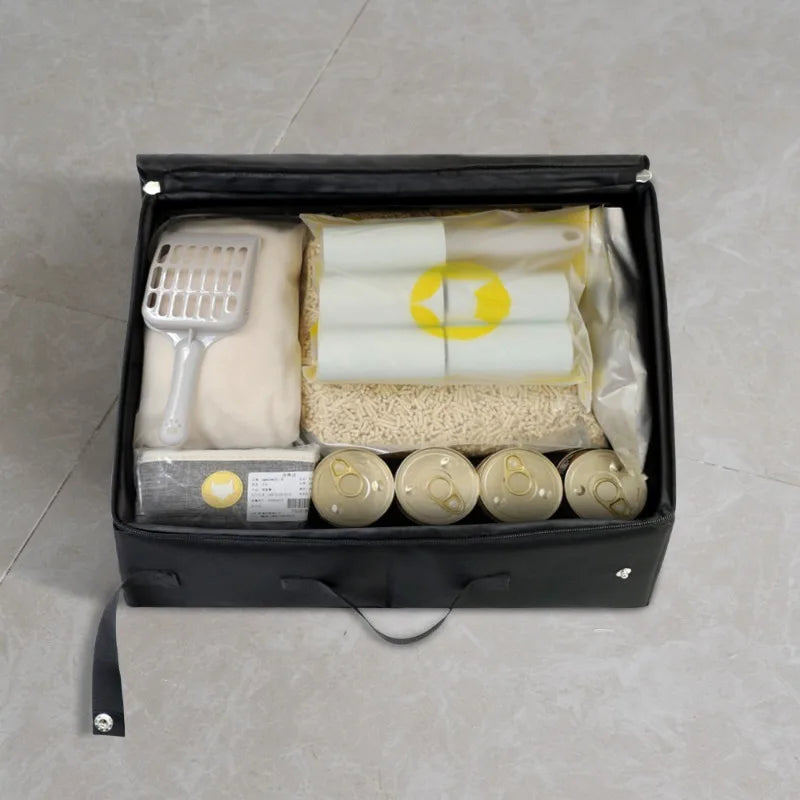 Portable Foldable Cat Litter Box - Waterproof Travel Pet Toilet Tray - ZOOMNSTORE