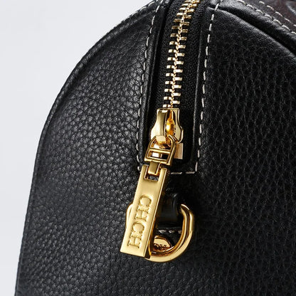 Women's Leather Handbag - Large Capacity Soft Genuine Leather Shoulder Bag For Daily Commute