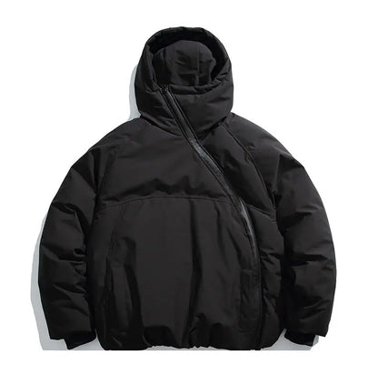 Winter Ski Parka Jacket Men Women Fashion Loose Padded Cotton Hooded Jacket Cityboy Streetwear Hoody Parkas Coat Outerwear