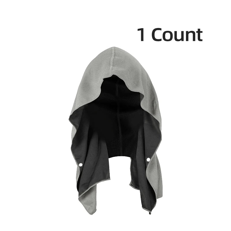Magic Instant Chilly Towel for Neck Cooling Microfiber Soft Summer Gift for Men Dad Construction Worker
