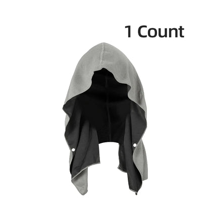 Magic Instant Chilly Towel for Neck Cooling Microfiber Soft Summer Gift for Men Dad Construction Worker
