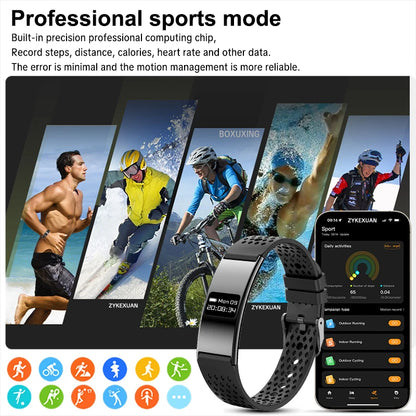 New Men Sports Smart Bracelet Heart Rate Fitness Tracker IPX8 Waterproof Smart Band Pedometer Call Reminder Smartwatches Women