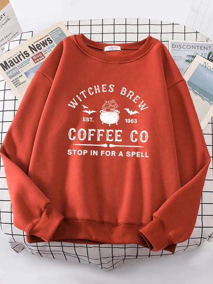 Simple autumn women's hoodie, casual fleece long sleeved warm full set women's pullover