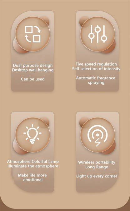 Essential Oil Diffuser  Humidifier - Aromatherapy Air Freshener for Home  Hotel - ZOOMNSTORE