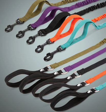 Truelove Dog Flexible Leash Cushioning Explosion-proof Buffering Elastic Rope Control Large Fiercely Strong Dog TLL2281