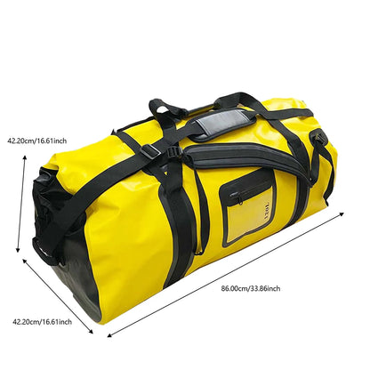 Waterproof Motorcycle Dry Bag - Reflective Duffle for Travel Hiking Camping Fishing