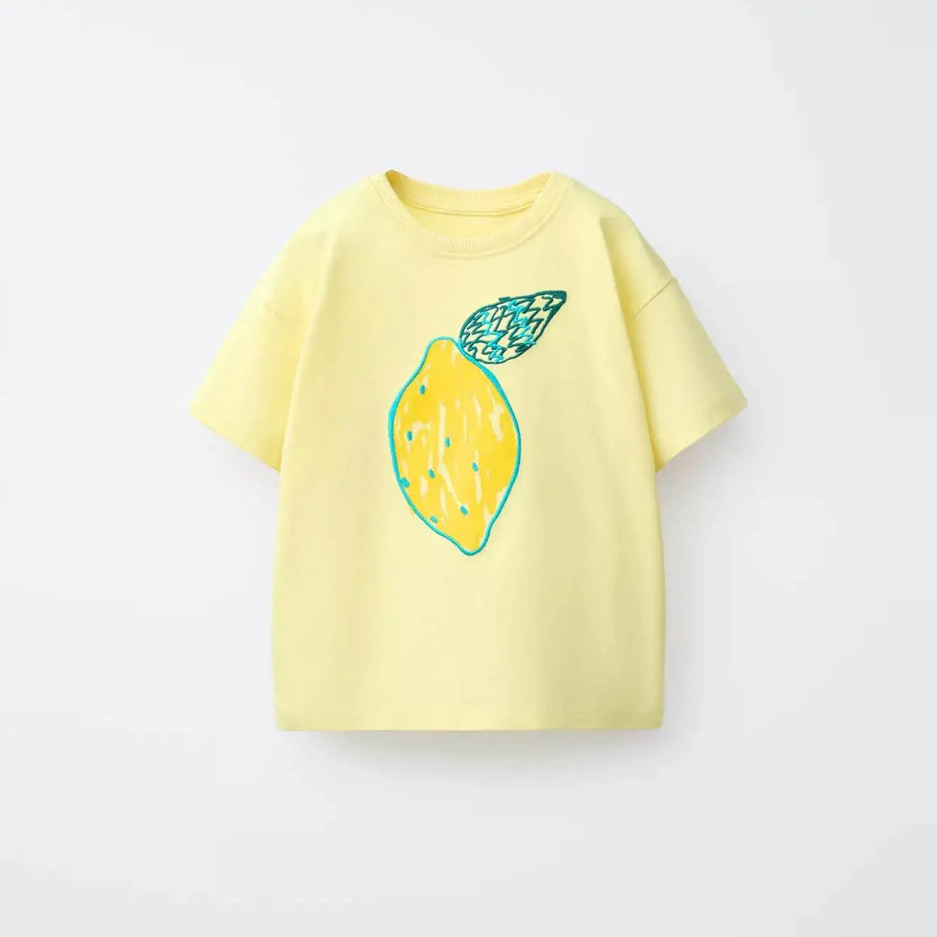 Printed Cartoon T-shirt For Kids Clothing Summer Costume Simple Fashion Baby Girl And Boy Short Sleeve Tees Tops Children Tshirt