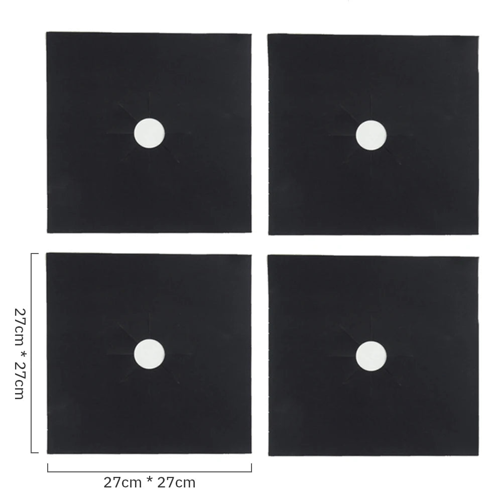 Gas Stove Protector Mats – Reusable Heat-Resistant Stovetop Liners