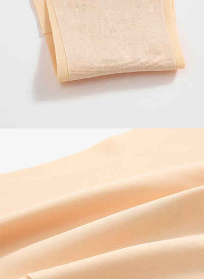 FINETOO 5Pcs/Set Ice Silk Seamless Underwear Low Waisted Brazilian Pants Breathable High Elasticity Lingerie Intimates Panties