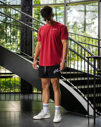 Trend Men's Mesh Beach Swim Casual Shorts Man Quick Dry Loose Basketball Jogger Short Pants Gym Fitness Sport Running Sweatpants