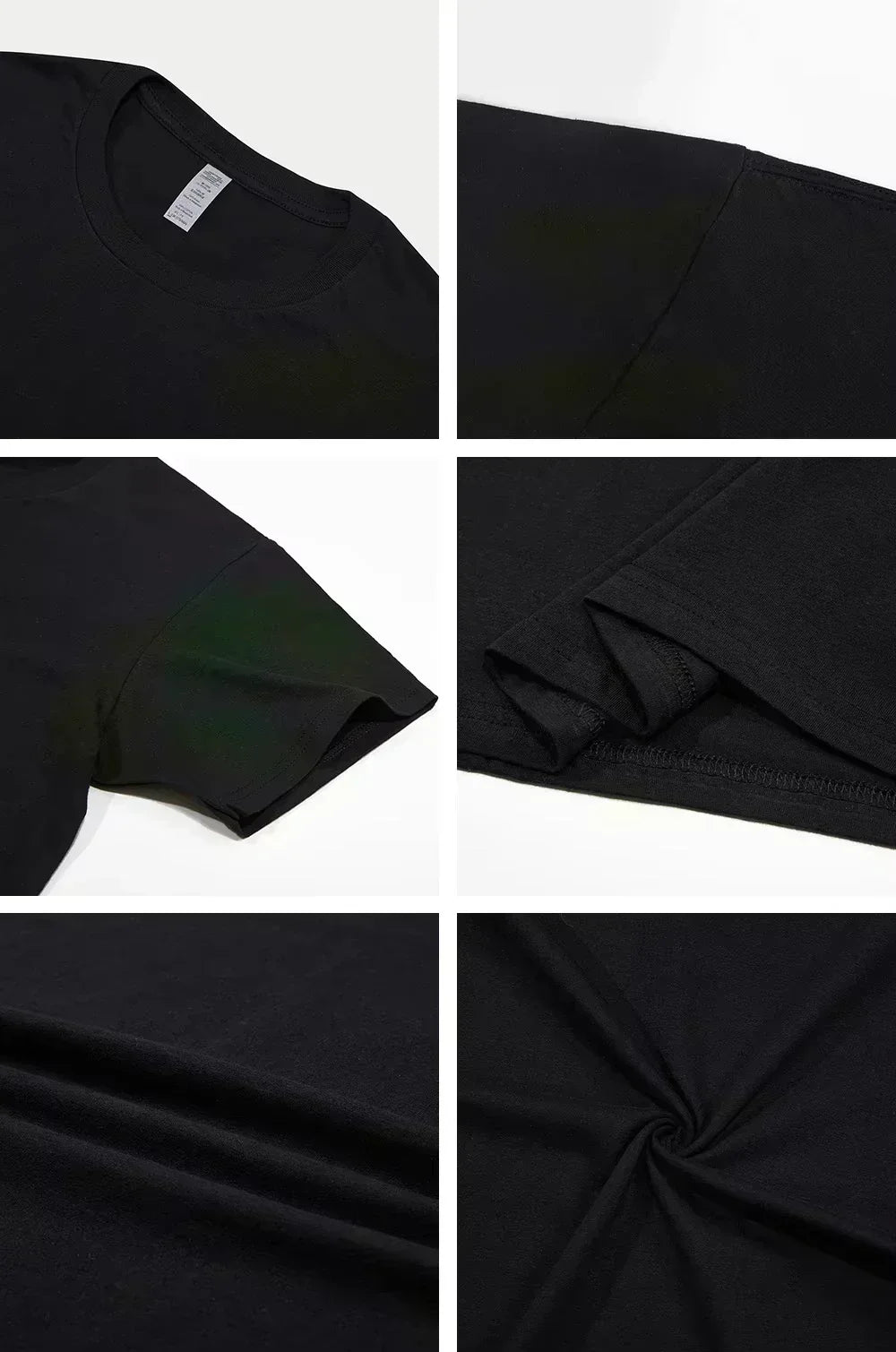 Summer Beach Cotton Short Sleeve For Man's Casual Loose Short Tops Breathable Comfy Basics T Shirts Sport Street Soft Streetwear