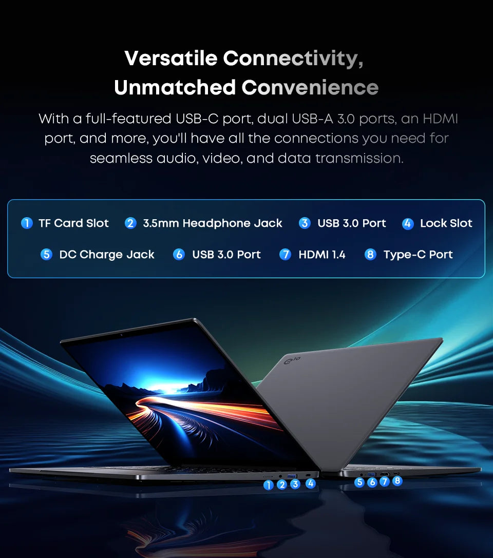 Acer ETBook Gaming Laptop – Intel Core i3, 16GB RAM, 512GB SSD, 14 Inch 2K Screen