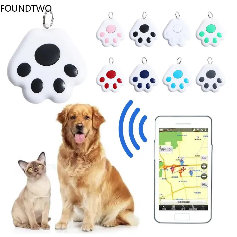 Smart GPS Tracker Mini Anti-Lost Waterproof Bluetooth Locator Tracer For Pet Dog Cat Kids Car Wallet Key Collar Accessories