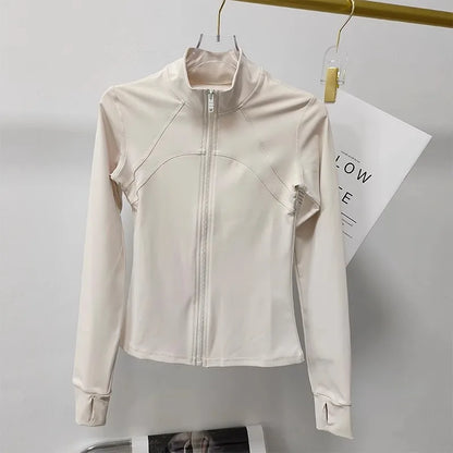 Women's Sports Jacket – Lightweight Running Jacket | Breathable Gym Workout Coat