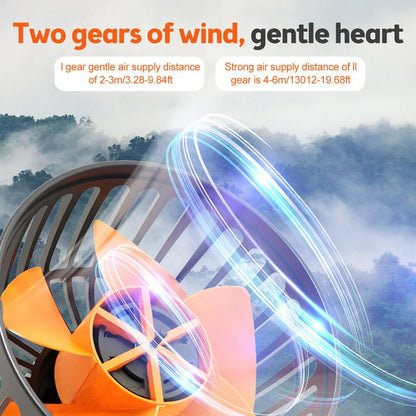 12V Automotive Fan Car Fan 24V 360° Adjustable 3-Head Air Fan Low Noise Multifunctional Temporary Parking Fan for Auto Vehicles