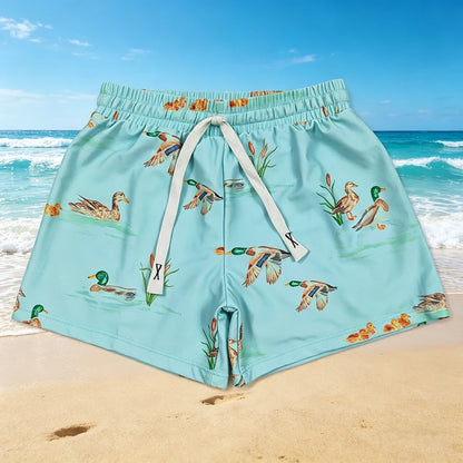 Hot Sale Baby Boys Swim Clothes Camo Ducks Trunks Swimsuits Swimwear Boutique Kids Boys Swim Trunks Fashion Kids Boys Swimsuit
