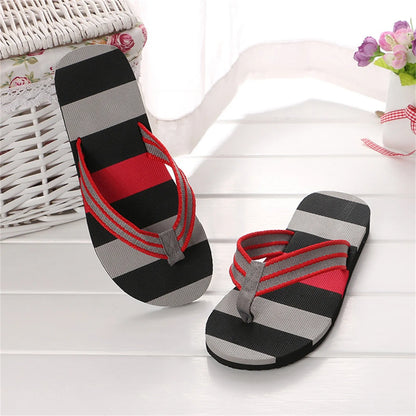 New Men's Slippers Men Summer Shoes Mixed Colors Sandals Male Slipper Indoor and Outdoor Flip Flops Casual Beach Shoes for Man
