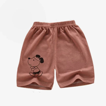 Kids Cotton Summer Shorts - Breathable Casual Beach Pants for Boys  Girls